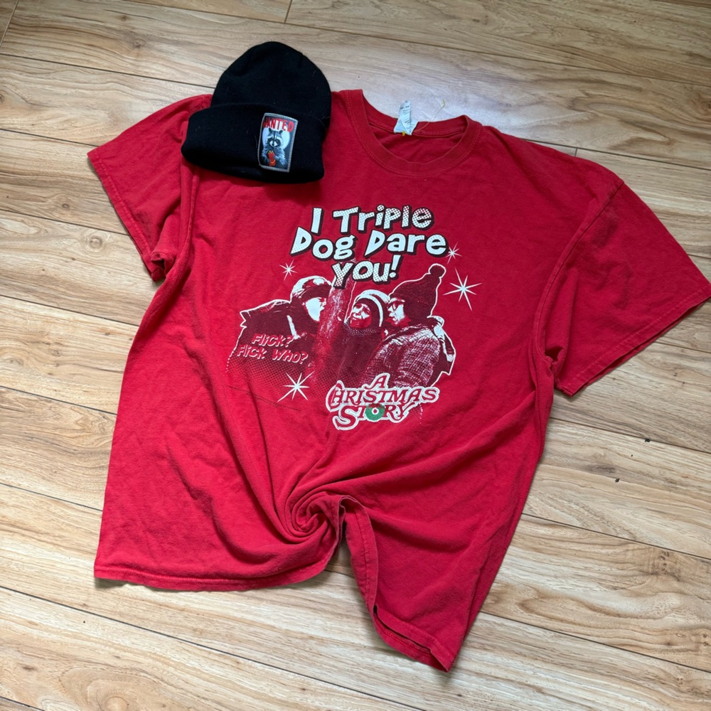 Y2K A Christmas Story tee